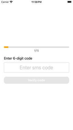 Confirmation code